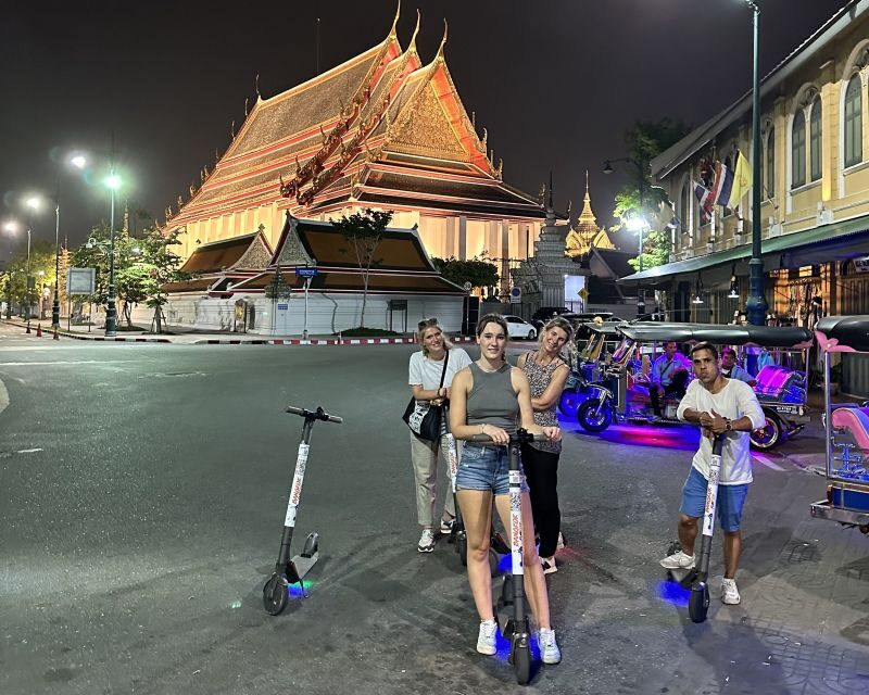 Bangkok By Night by Electric Scooter or Bike - Itinerary Breakdown: What to Expect