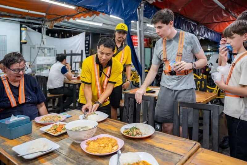 Bangkok by Night Cycling Tour with Street-food Meal - Key Points