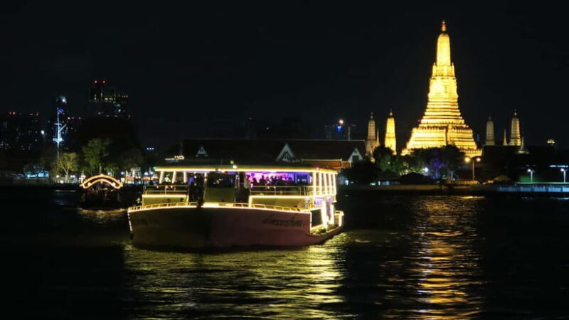 Bangkok: Chao Phraya Princess Dinner Cruise & Hotel Transfer - What to Expect on the Bangkok Dinner Cruise