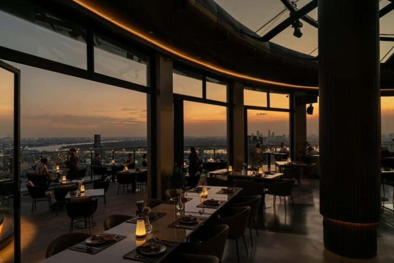 Bangkok: Cielo Sky Bar & Restaurant Rooftop - The Food and Drink Experience
