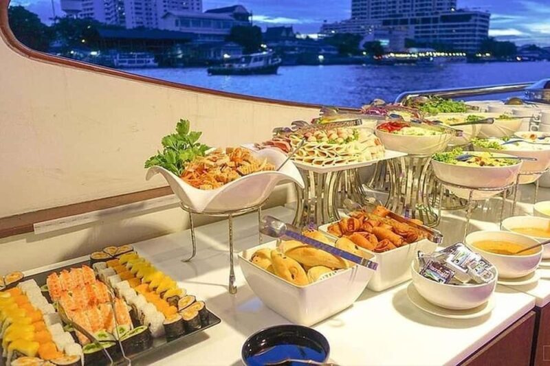 Bangkok: Evening Dinner Cruise with Live Music Chao Phraya - An Overview of the Experience