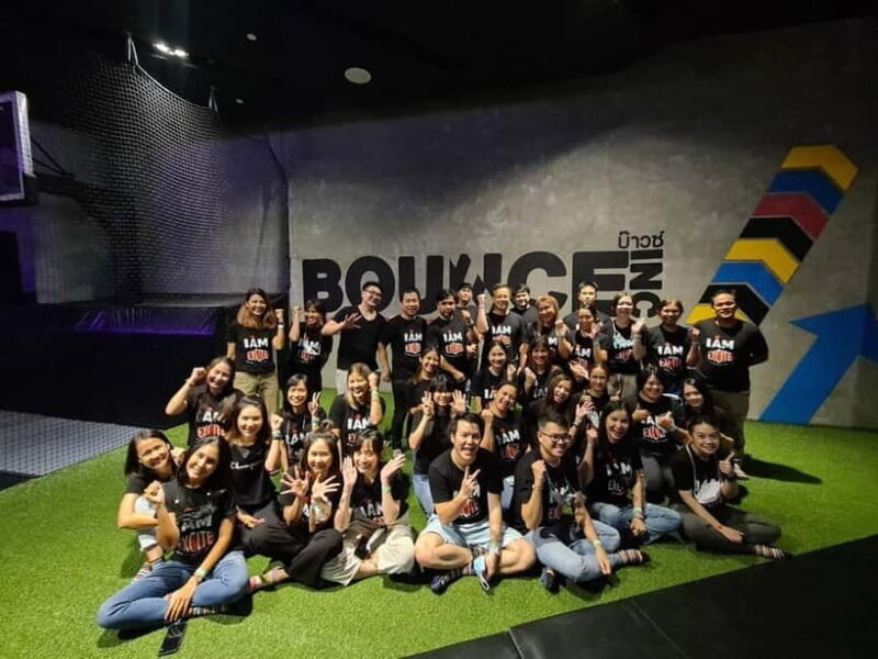 Bangkok: Indoor Trampoline Park Ticket with Grip Socks - Booking and Cost