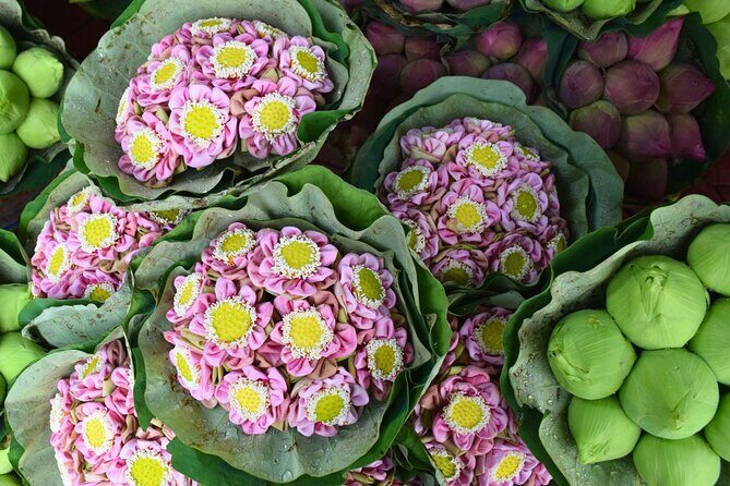 Bangkok Lotus Fields, Orchid Farm, and Flower Market Tour - Key Points