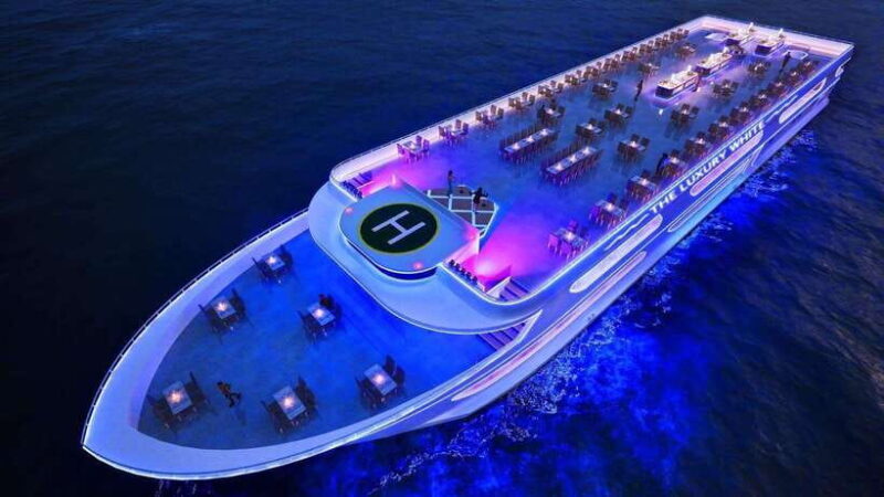 Bangkok: Luxury White Dinner Cruise Free Flow Beer and Wine - Key Points