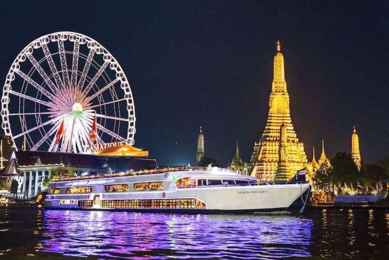 Bangkok: Luxury White Dinner Cruise Free Flow Beer and Wine - An Overview of the Experience