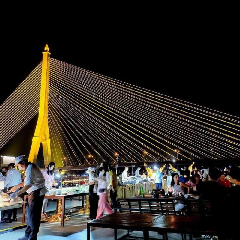 Bangkok: Luxury White Dinner Cruise Free Flow Beer and Wine - The Itinerary: What to Expect