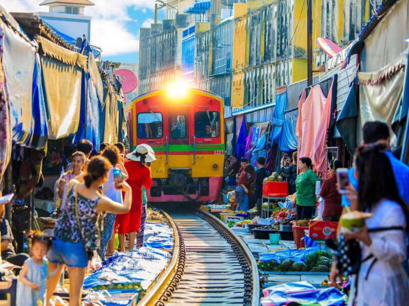 Bangkok: Maeklong Railway & Amphawa Floating Market Day Trip - Authentic Experiences and Authenticity