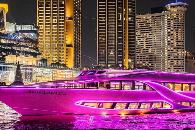 Bangkok Opulence Dinner Cruise Chao Phraya River from ICONSIAM - Practical Considerations