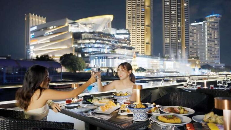 Bangkok: Opulence Luxury Dinner Cruise with Hotel Transfer - Key Points