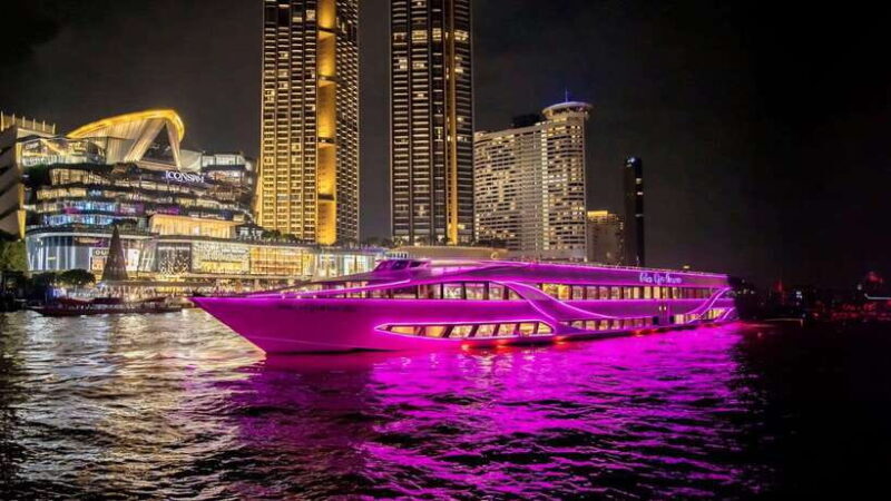 Bangkok: Opulence Luxury Dinner Cruise with Hotel Transfer - Detailed Itinerary Breakdown