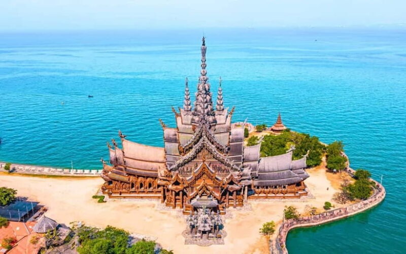 Bangkok: Pattaya Truth Sanctuary Guided Tour & Coral Island - What to Expect on This Full-Day Adventure