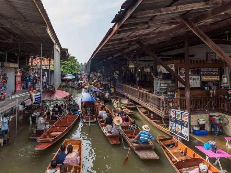 Bangkok: Railway and Floating Market Tour with Dragon Temple - Key Points