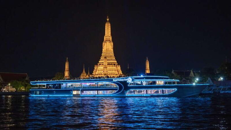 Bangkok: Royal Galaxy Dinner Cruise with Siam Fantasy Show - Key Points
