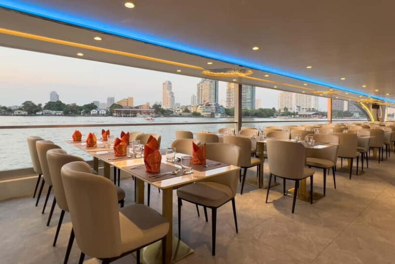 Bangkok: The Planet Chao Phraya River Dinner Cruise - An Authentic Bangkok Dinner on the Water