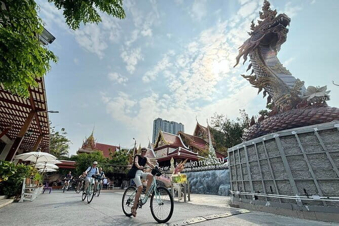 Bangkok Thonburi Backstreets and 3 Peaceful Temple Bike Tour - What to Expect on the Tour