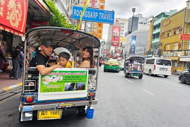 Bangkok TUK TUK Twilight Cultures Market and Food Taste - Exploring Bangkok by Tuk Tuk: An Unforgettable Night Ride