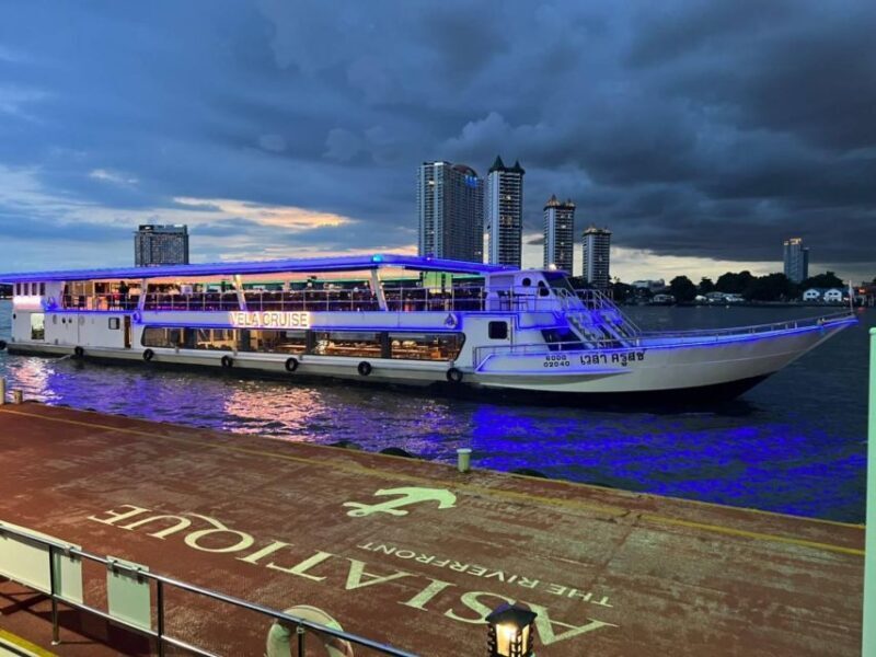 Bangkok: VELA Dinner Cruise Ticket - Critical Considerations for Travelers