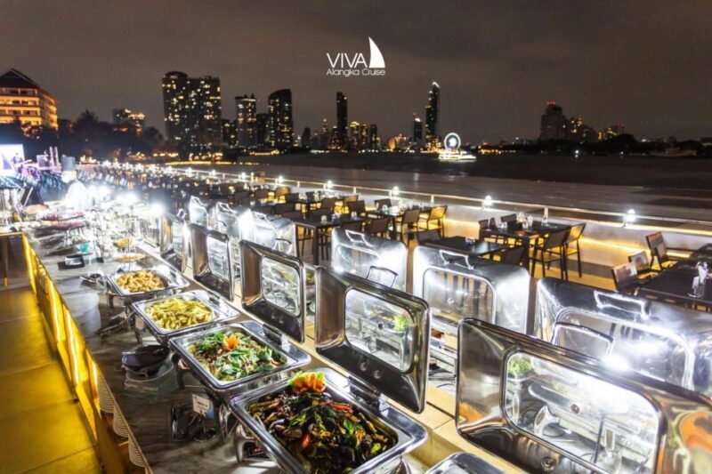 Bangkok: Viva Alangka Chao Phraya Dinner Cruise - Key Points