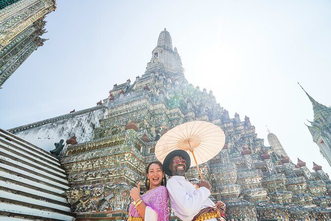 Bangkok Wat Pho and Flower Market Historical Walking Tour - Lunch and the Flower Market