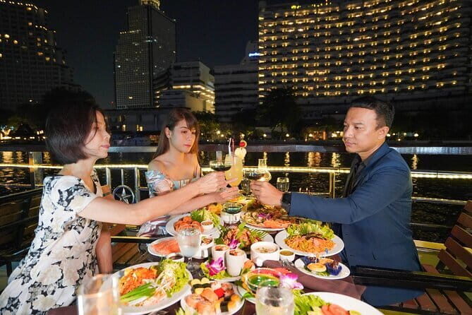 Bangkok White Orchid Dinner Cruise Starlit Sky from ICONSIAM - Key Points