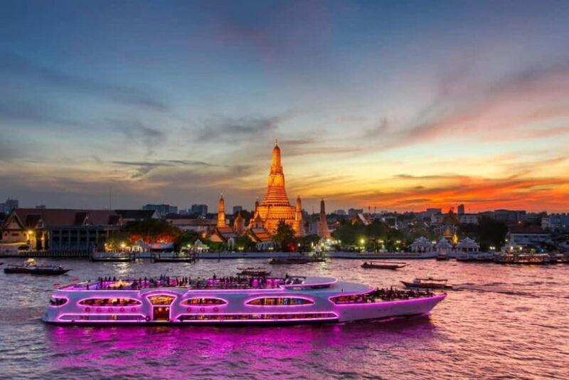 Bangkok: Wonderful Pearl Cruise with Optional Hotel Transfer - Key Points