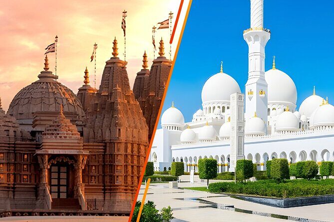 BAPS Hindu Temple And Sheikh Zayed Mosque Tour - Key Points