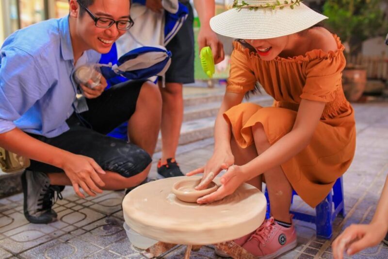 Bat Trang Pottery ancient village by Motorbike - A Detailed Look at the Bat Trang Pottery Tour