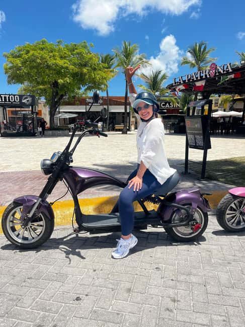 Bavaro Punta Cana: City Tour with Harley models E-Scooters - Practical Details: Transportation, Timing, and Group Size