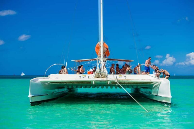 Bayahibe: Saona Island Catamaran Cruise with Natural Pool - The Natural Pool: Shallow Waters and Starfish