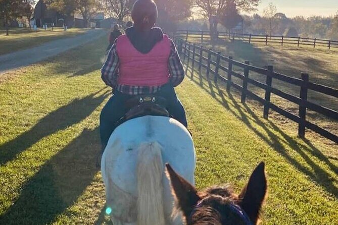B&C horseback riding in nature and Keeneland racetrack. - A Closer Look at the Experience