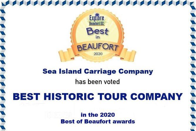 Beauforts #1 Horse & Carriage History Tour - Practicalities and Tips
