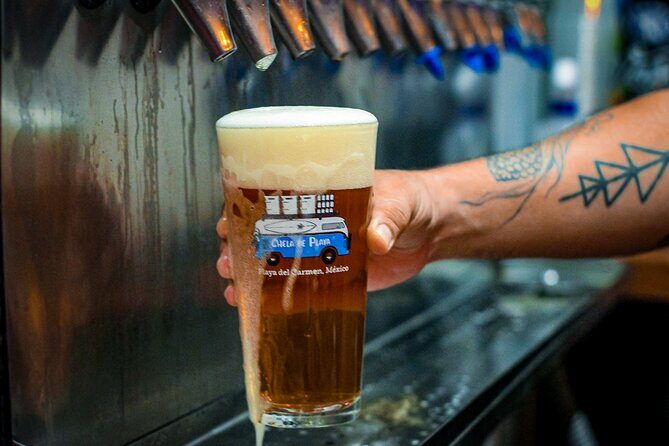 Beer and Snacks Crawl in Playa del Carmen - Stop 1: Mannes Biergarten