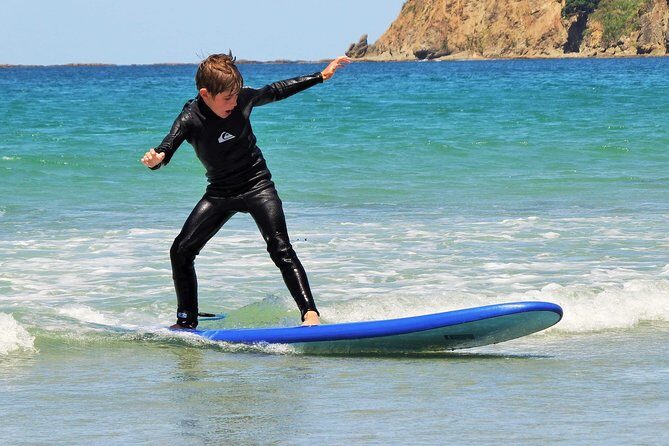 Beginner Surf Lesson at Te Arai Beach - Key Points
