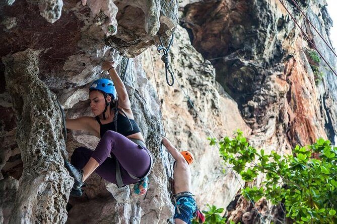 Beginner's Half-Day Rock Climbing Tours at Railay Beach Krabi - Frequently Asked Questions
