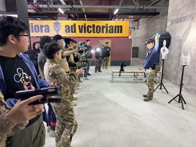 Beijing: Indoor Water Blaster Battle with Local Players - Who Will Love This Experience?