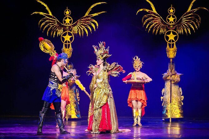 Beijing Night Golden Mask Dynasty Show Ticket with Guide and Pickup - Key Points