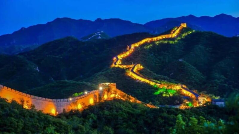BeijingBadaling Great Wall Night Ticket or Tour with Show - Key Points