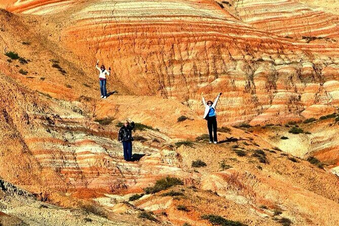 Beshbarmag mountain with sea view and Candy Mountains * Day Tour - The Sum Up