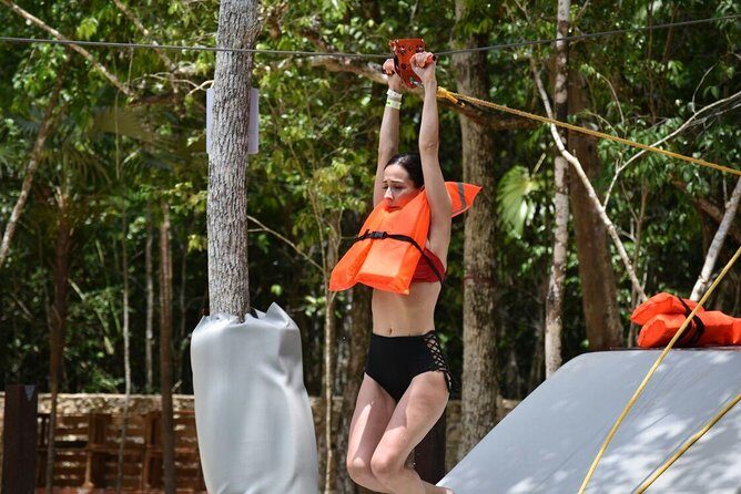 Best Combo from Cancun - Zipline Cenote ATV (Shared) and Lunch From Cancun - Key Points