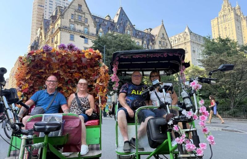 Best of NYC:Top-Rated Central Park Gossip Girl Pedicab Tour - Limitations and Considerations