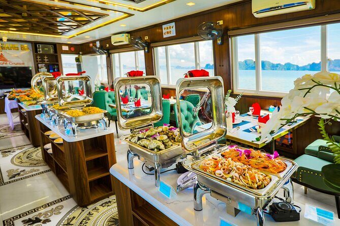 Best seller Halong Bay Day cruise: Sung Sot cave, Titop, kayaking - Lunch, Tea, and Local Flavors