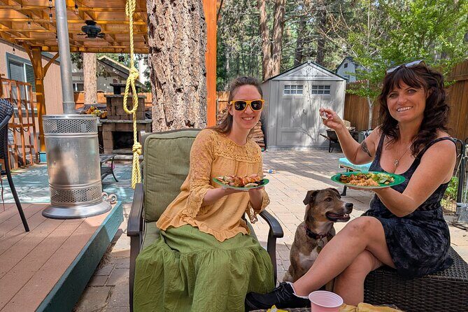 Big Bear Backyard Tasting with Wine, Beer, Charcuterie Fun Vibes - Big Bear Backyard Tasting with Wine, Beer, Charcuterie Fun Vibes