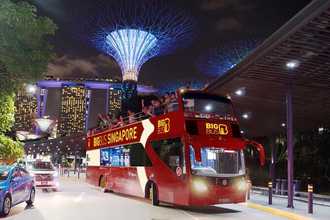 Big Bus Singapore Night Tour with Gardens by the Bay Light Show - An In-Depth Look at the Tour Itinerary