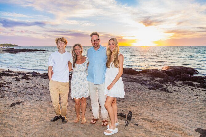 Big Island Photographer 45 minute beach portrait sessions - Practical Details & Tips