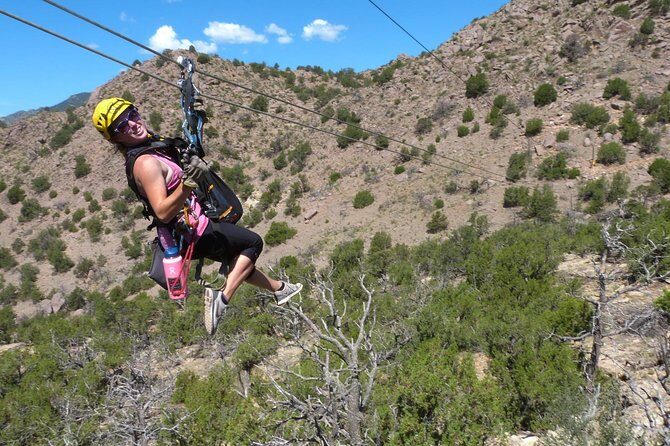 Bighorn Sheep Canyon Raft and Zipline - Class III Rapids, 9 Zip Lines, & lunch - FAQs