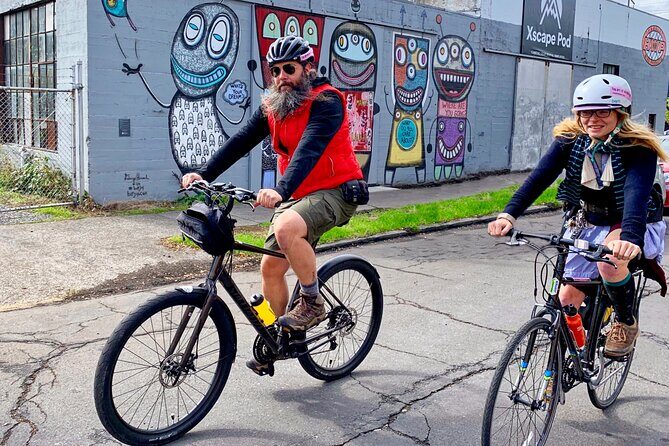 Bike Around Portland Oregon: Art, Culture, Bridges, Poetry - South Waterfront and the Aerial Tram