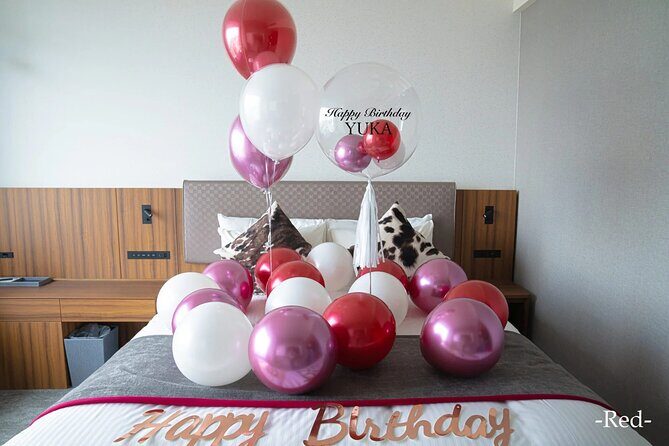 Birthday celebration surprise with balloon decoration! - The Value for Travelers