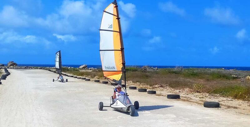 Blokart Landsailing on the shores of the Caribbean Bonaire - The Details That Matter