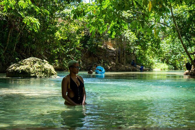 Blue Hole and Dunns River Falls Tour with Lunch and Cocktails at Reggae Hill - The Sum Up
