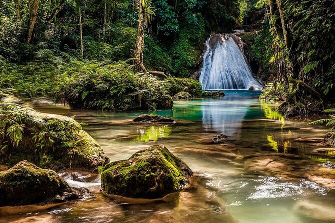 Blue Hole and River Tubing Combo from Ocho Rios - Transportation and Group Size